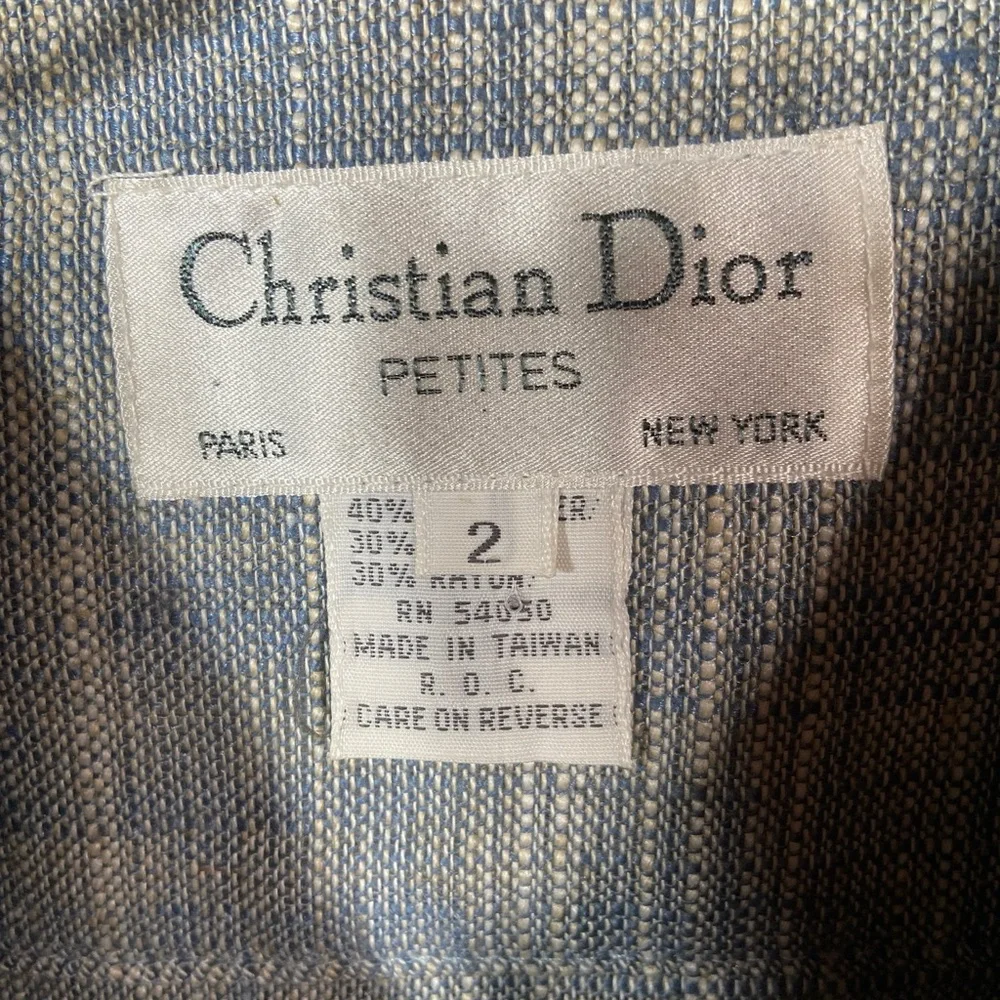 80s Christian Dior 2pc Skirt Suit